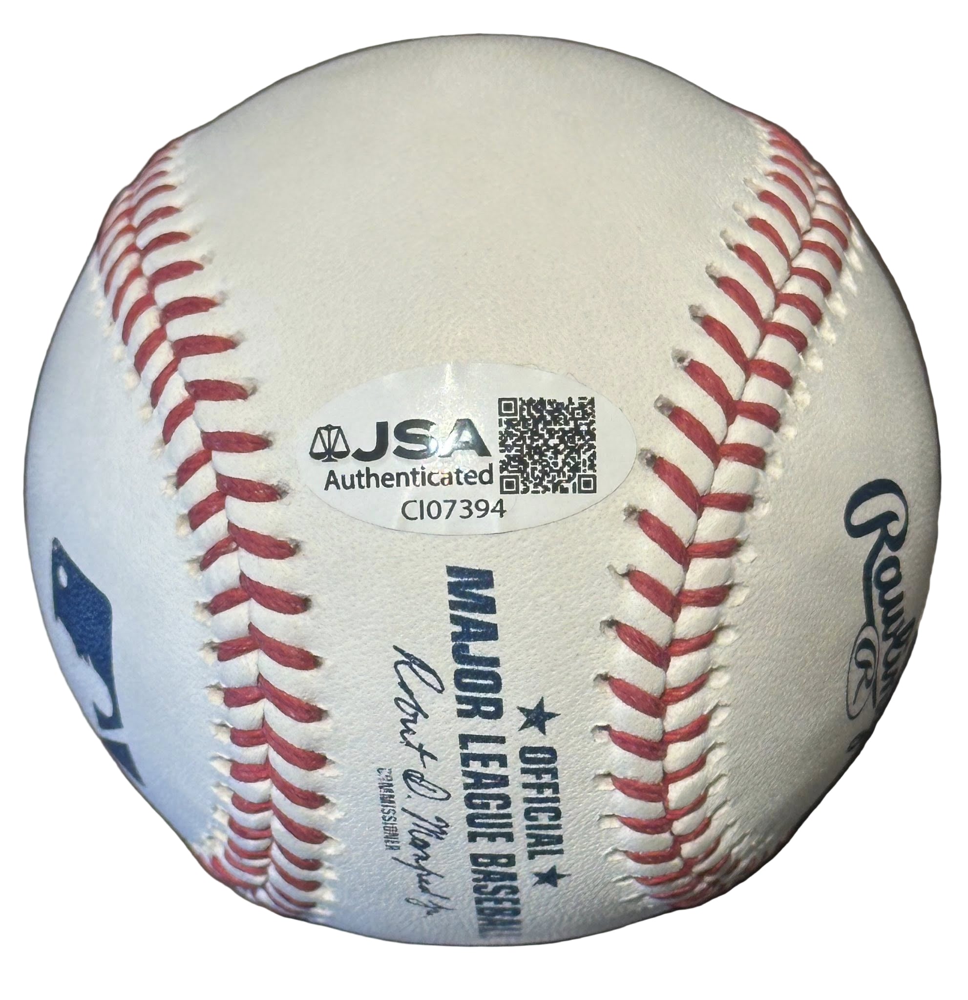 Andrew Cuomo Autographed Official MLB Baseball JSA COA New York Governor-Right Off The Field