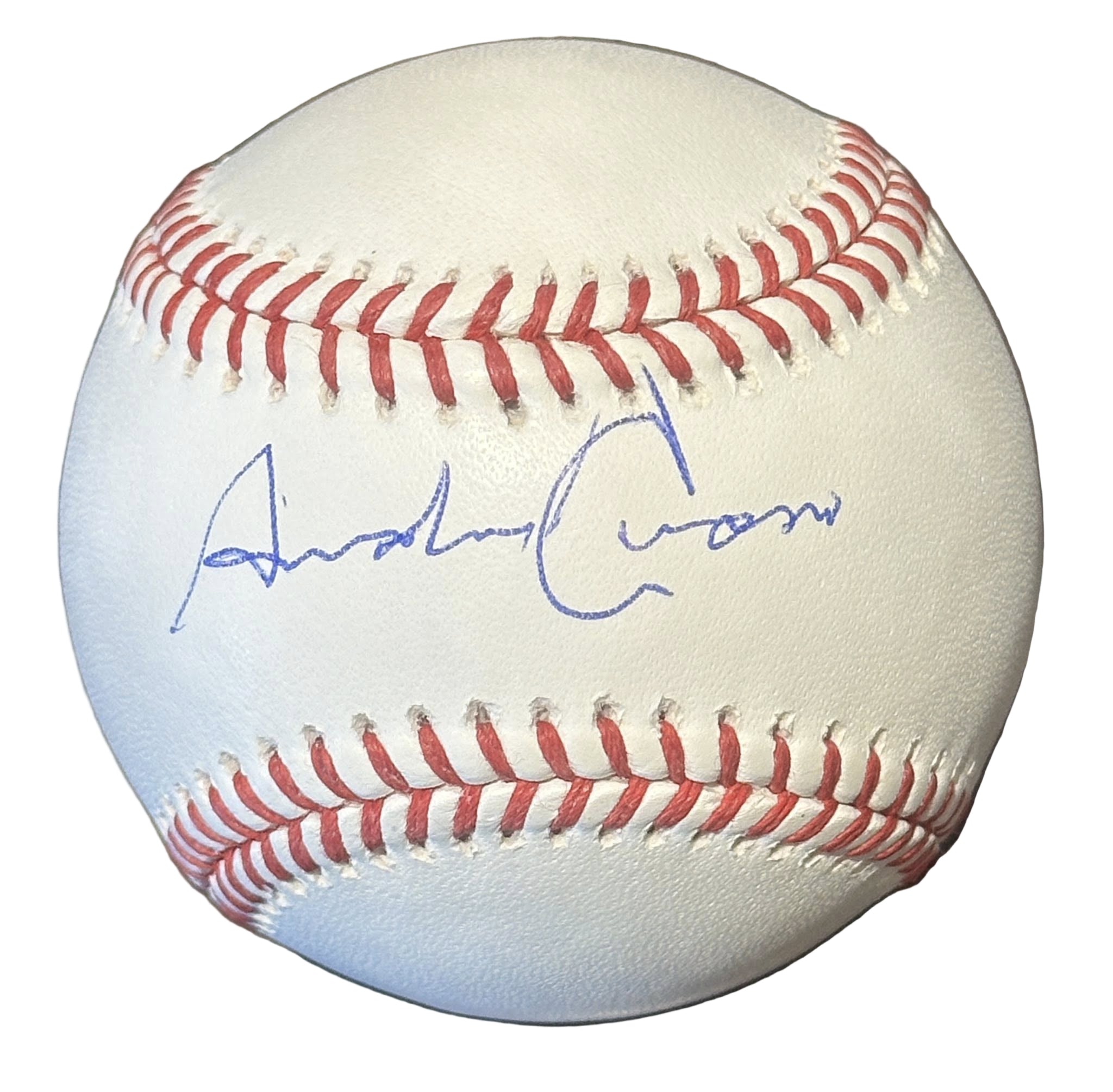 Andrew Cuomo Autographed Official MLB Baseball JSA COA New York Governor-Right Off The Field
