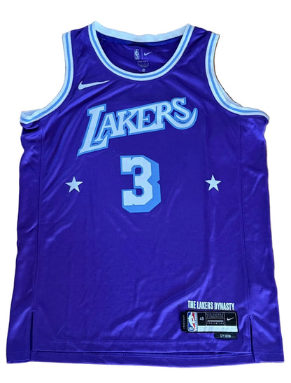 Anthony Davis Signed Autographed Los Angeles Lakers Jersey JSA COA-Right Off The Field