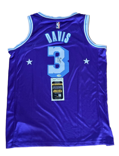 Anthony Davis Signed Autographed Los Angeles Lakers Jersey JSA COA-Right Off The Field