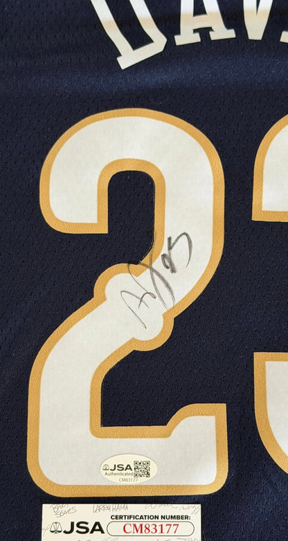 Anthony Davis Signed Autographed New Orleans Pelicans Jersey JSA COA-Right Off The Field