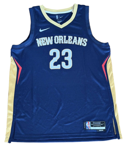 Anthony Davis Signed Autographed New Orleans Pelicans Jersey JSA COA-Right Off The Field
