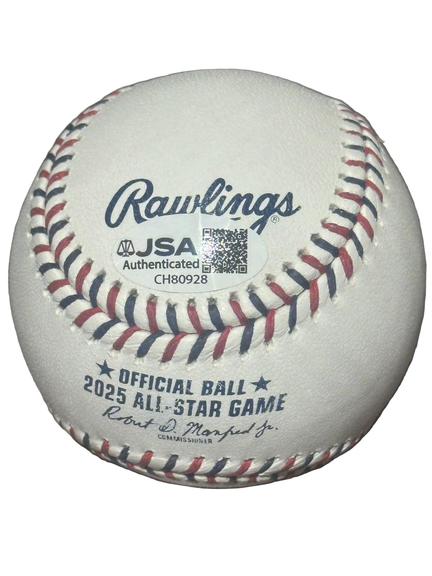 Aroldis Chapman Autographed 2025 All Star Game Baseball JSA COA Boston Red Sox-Right Off The Field