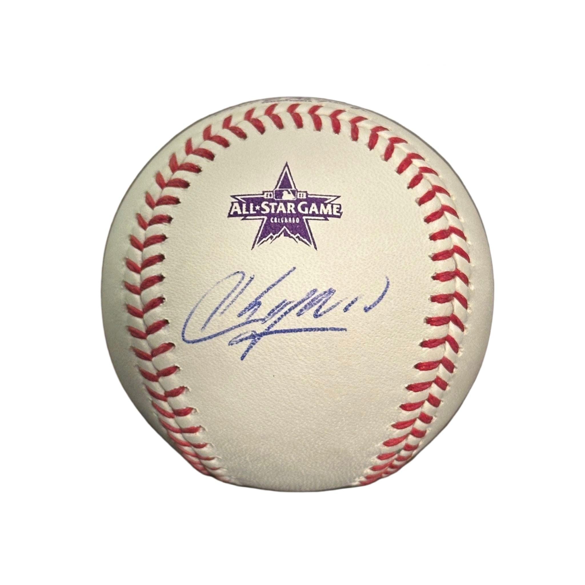 Aroldis Chapman New York Yankees Autographed 2021 All Star Game Baseball JSA COA-Right Off The Field