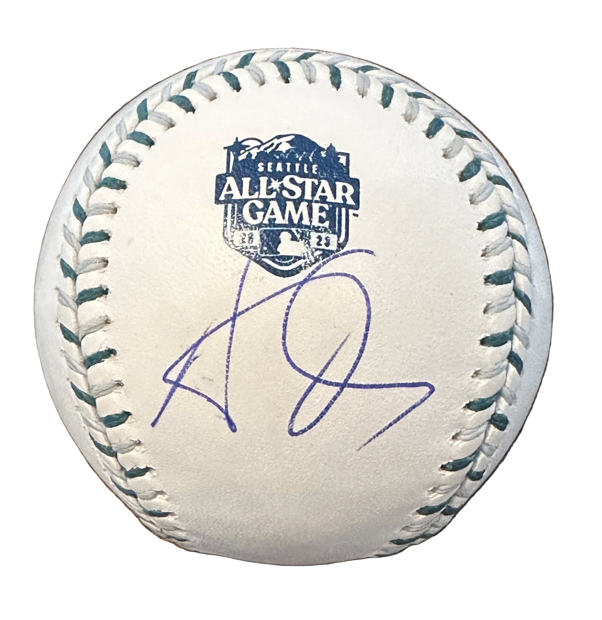 Austin Riley Atlanta Braves Autographed 2023 MLB All Star Game Baseball JSA COA-Right Off The Field