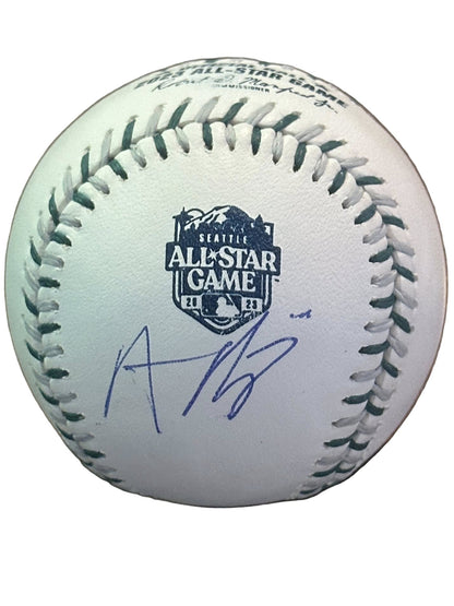 Austin Riley Autographed 2023 All Star Game Baseball JSA COA Atlanta Braves-Right Off The Field