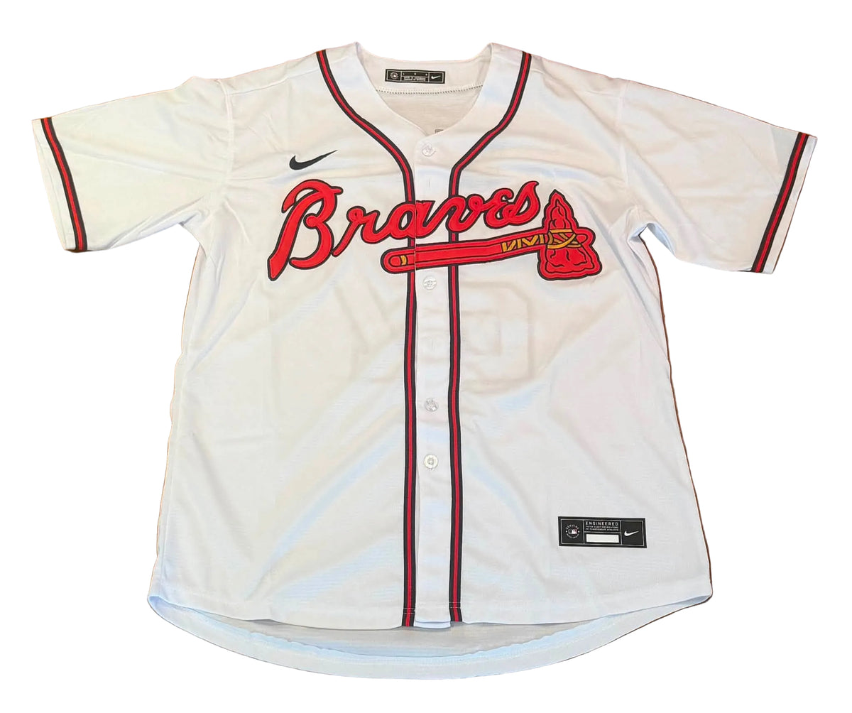 Austin Riley Signed Autographed Atlanta Braves Jersey JSA COA-Right Off The Field