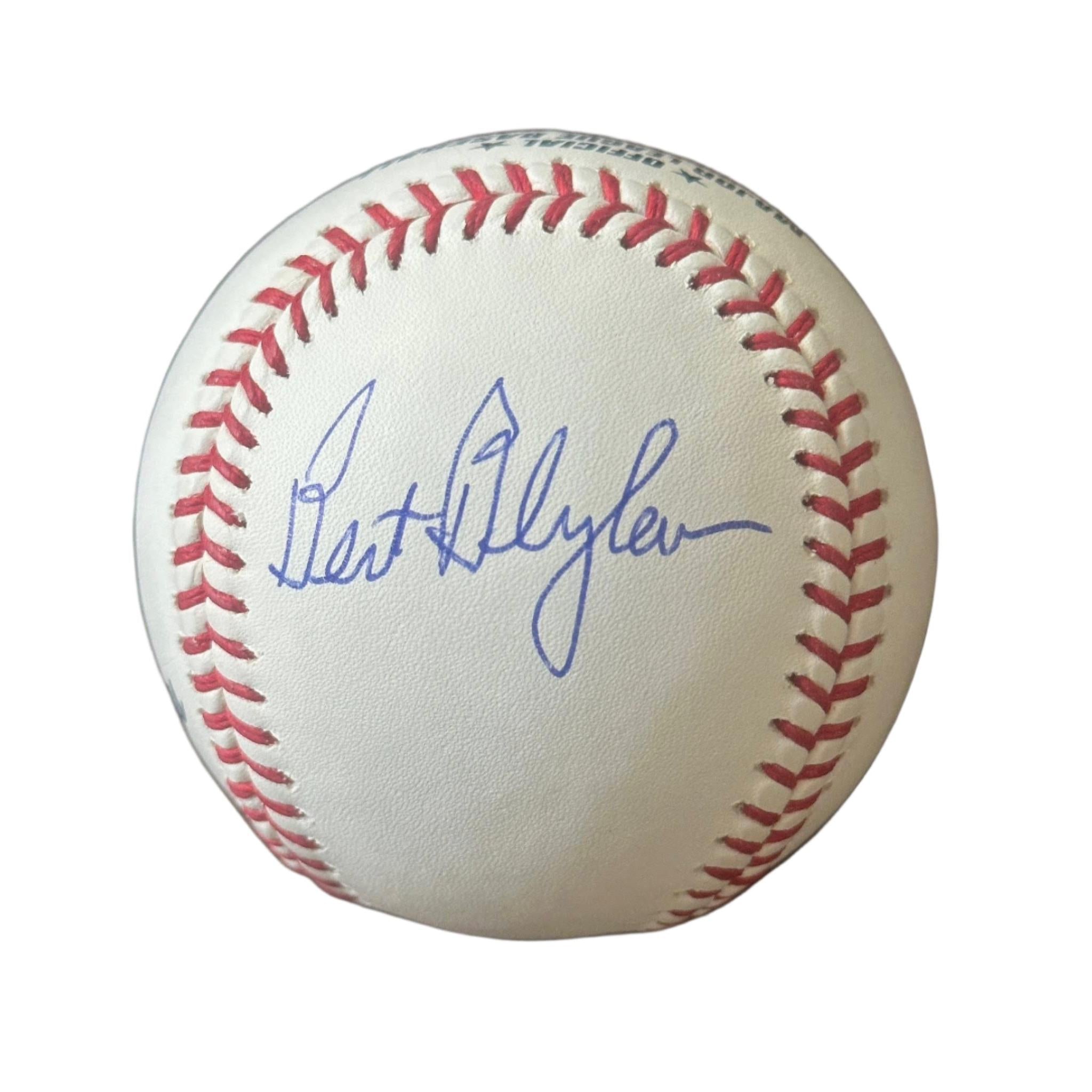 Bert Blyleven Minnesota Twins Autographed Hall of Fame MLB Baseball-Right Off The Field