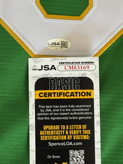 Brent Rooker Autographed Oakland Athletics Jersey JSA COA-Right Off The Field