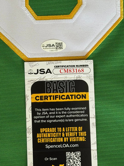 Brent Rooker Autographed Oakland Athletics Jersey JSA COA-Right Off The Field