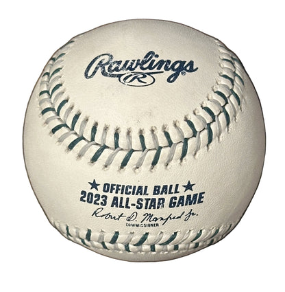 Brent Rooker Signed 2023 All Star Game Baseball "1st ASG" Inscription-Right Off The Field