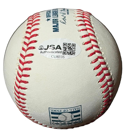 CC Sabathia Autographed Hall of Fame MLB Baseball JSA COA New York Yankees-Right Off The Field