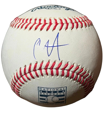 CC Sabathia Autographed Hall of Fame MLB Baseball JSA COA New York Yankees-Right Off The Field