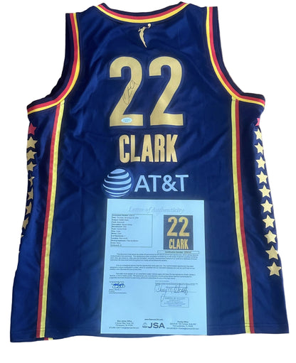Caitlin Clark Autographed Indiana Fever Jersey JSA LOA-Right Off The Field