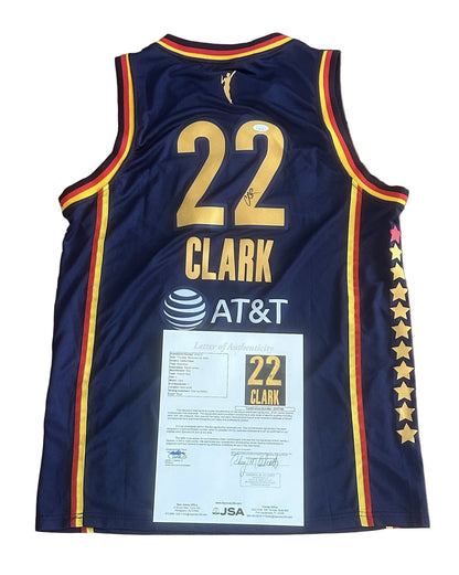 Caitlin Clark Autographed Indiana Fever Jersey JSA LOA-Right Off The Field