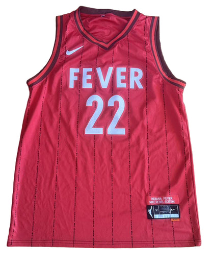 Caitlin Clark Autographed Indiana Fever Rebel Edition Jersey JSA LOA-Right Off The Field