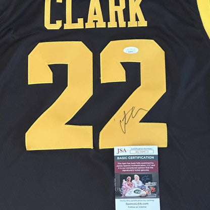 Caitlin Clark Autographed Iowa Hawkeyes Jersey JSA COA-Right Off The Field