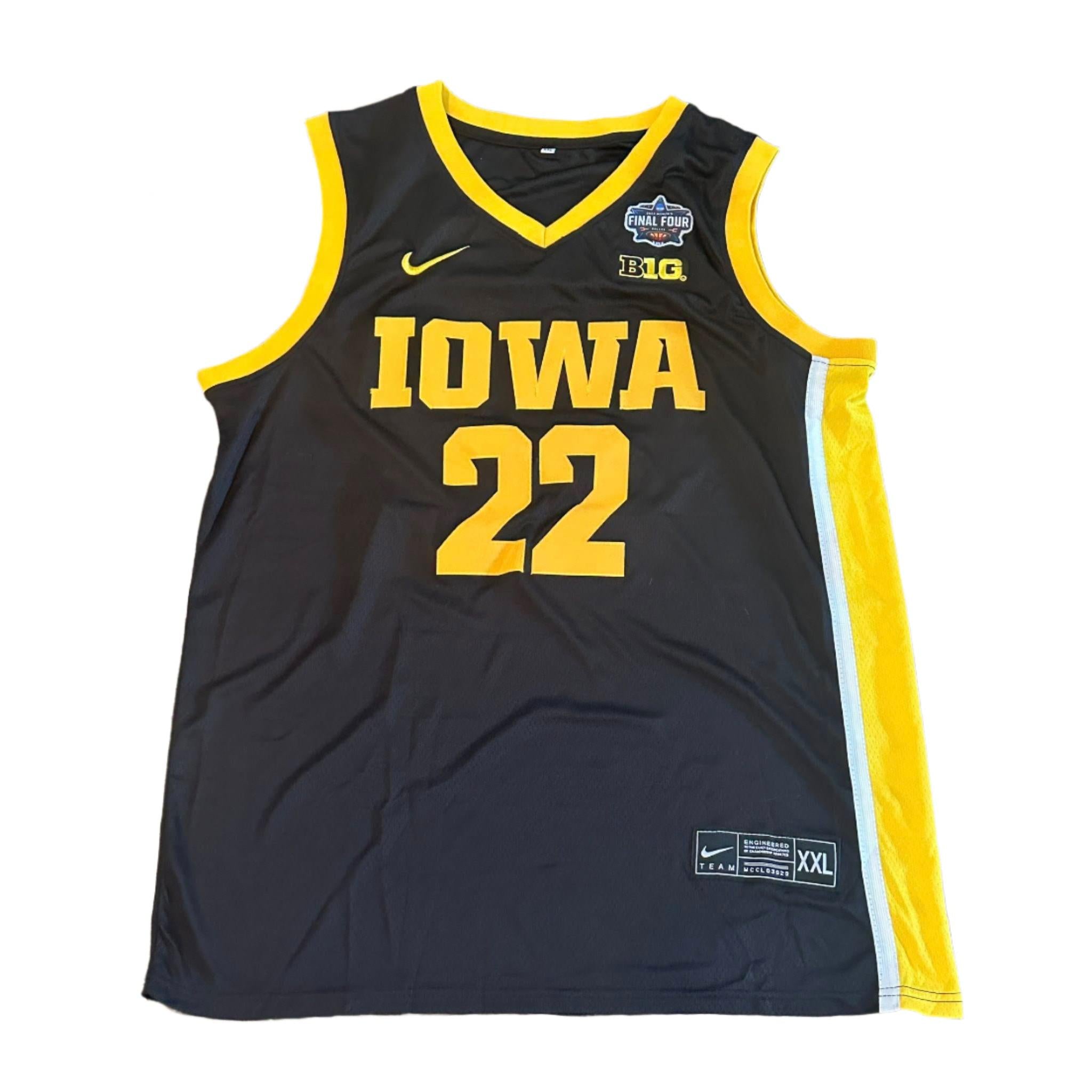 Caitlin Clark Autographed Iowa Hawkeyes Jersey JSA COA-Right Off The Field