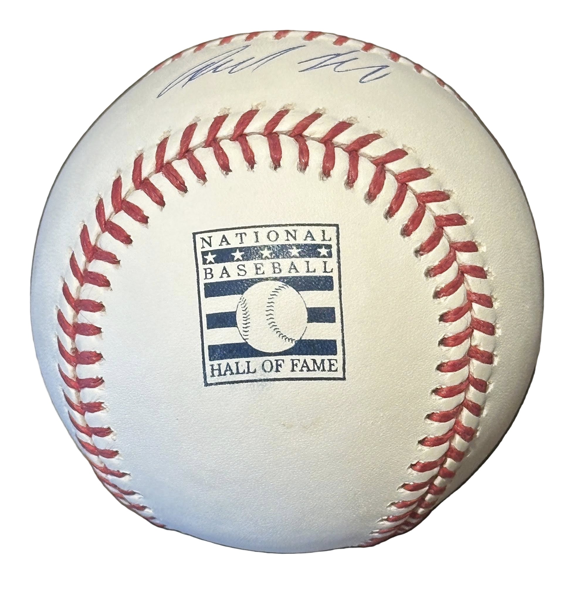 Carlos Delgado Autographed Hall of Fame MLB Baseball JSA COA New York Mets-Right Off The Field