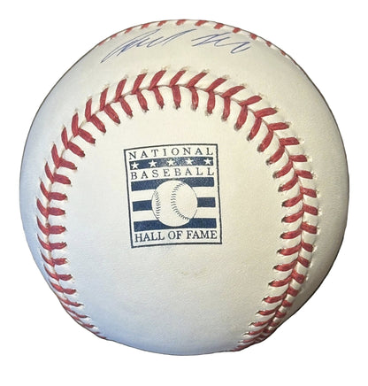 Carlos Delgado Autographed Hall of Fame MLB Baseball JSA COA New York Mets-Right Off The Field
