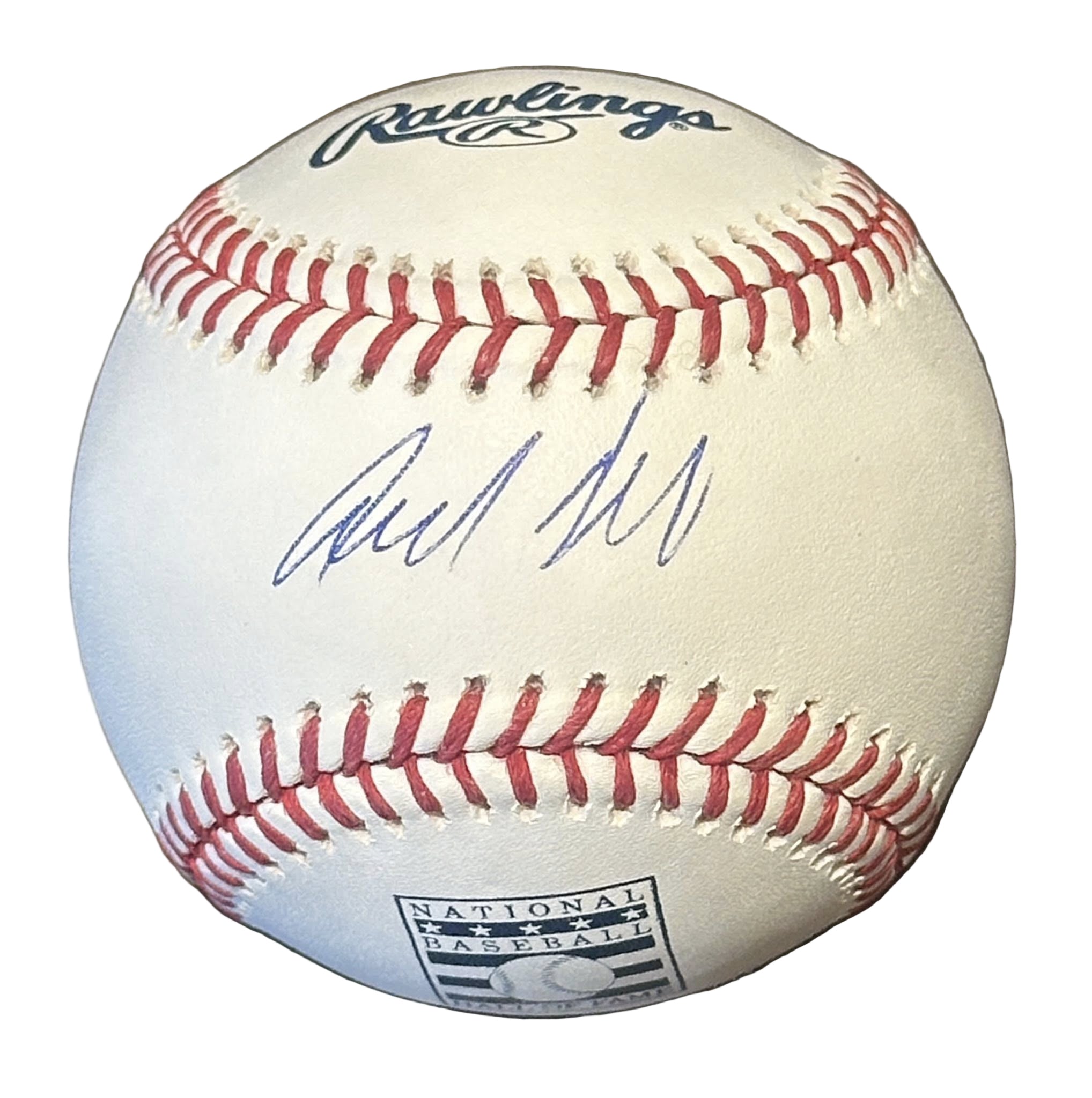 Carlos Delgado Autographed Hall of Fame MLB Baseball JSA COA New York Mets-Right Off The Field