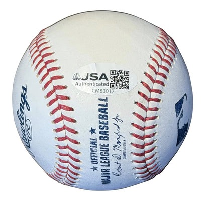 Ceddanne Rafaela Autographed Official MLB Baseball JSA COA Boston Red Sox-Right Off The Field