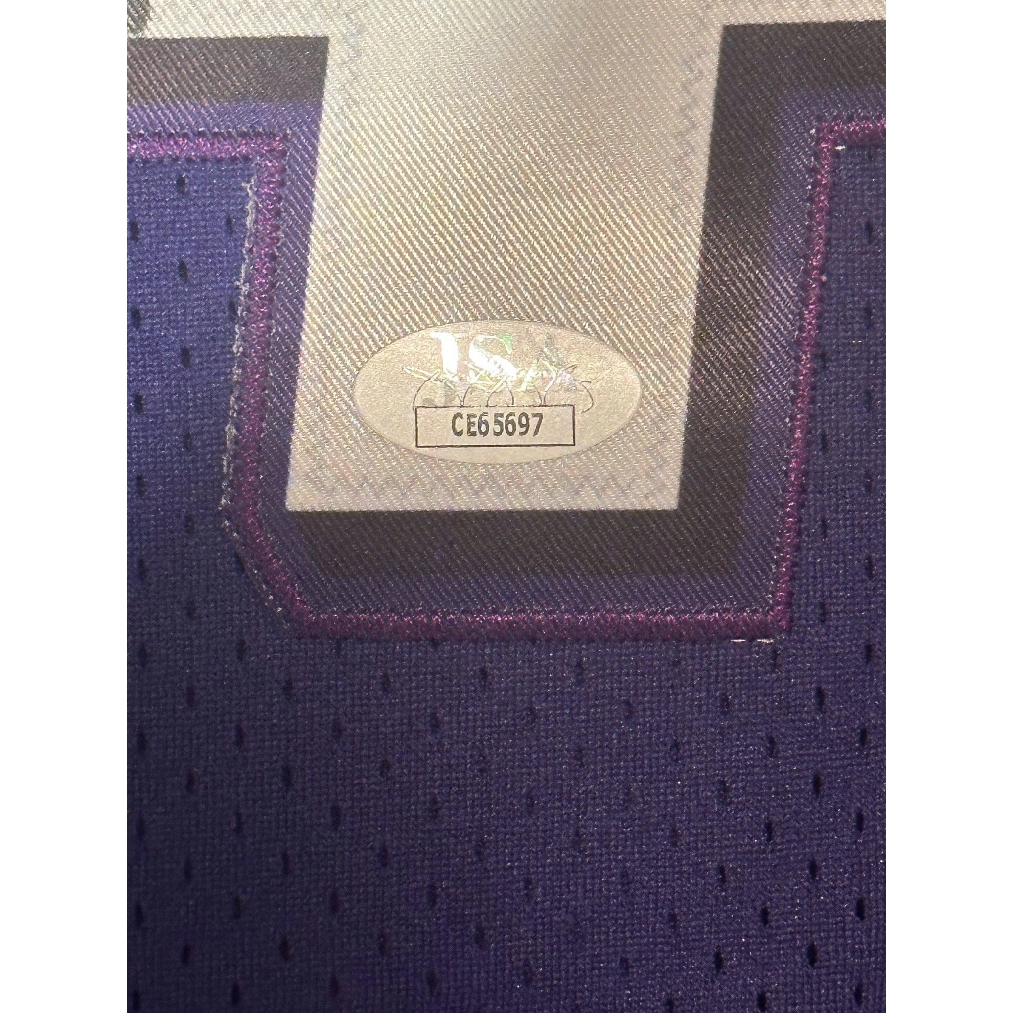 Charles Barkley Autographed Phoenix Suns Jersey JSA COA-Right Off The Field