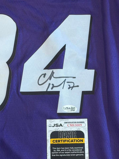 Charles Barkley Signed Autographed Phoenix Suns Jersey JSA COA-Right Off The Field