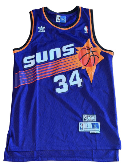 Charles Barkley Signed Autographed Phoenix Suns Jersey JSA COA-Right Off The Field