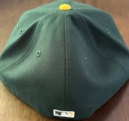 Chris Pratt Moneyball Autographed Oakland A's Authentic On-Field Hat JSA COA-Right Off The Field