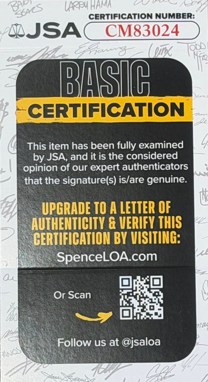 Christian Yelich Signed Official MLB Baseball JSA COA Personalized to Christian-Right Off The Field
