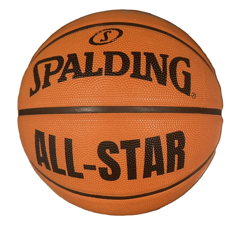 Clyde Drexler Autographed Spalding Basketball JSA LOA Portland Trail-Blazers-Right Off The Field