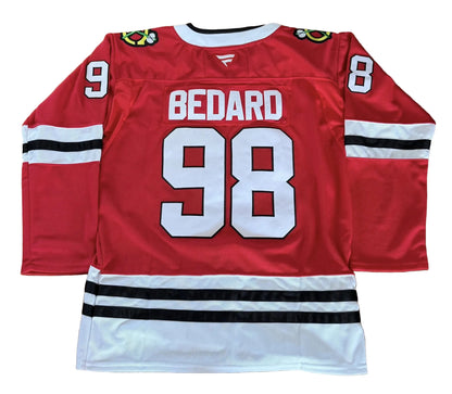 Connor Bedard Chicago Blackhawks Jersey Size 52-Right Off The Field