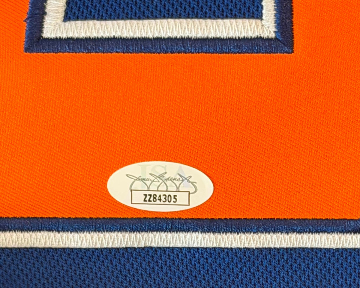 Connor McDavid Signed Autographed Edmonton Oilers Jersey JSA LOA-Right Off The Field
