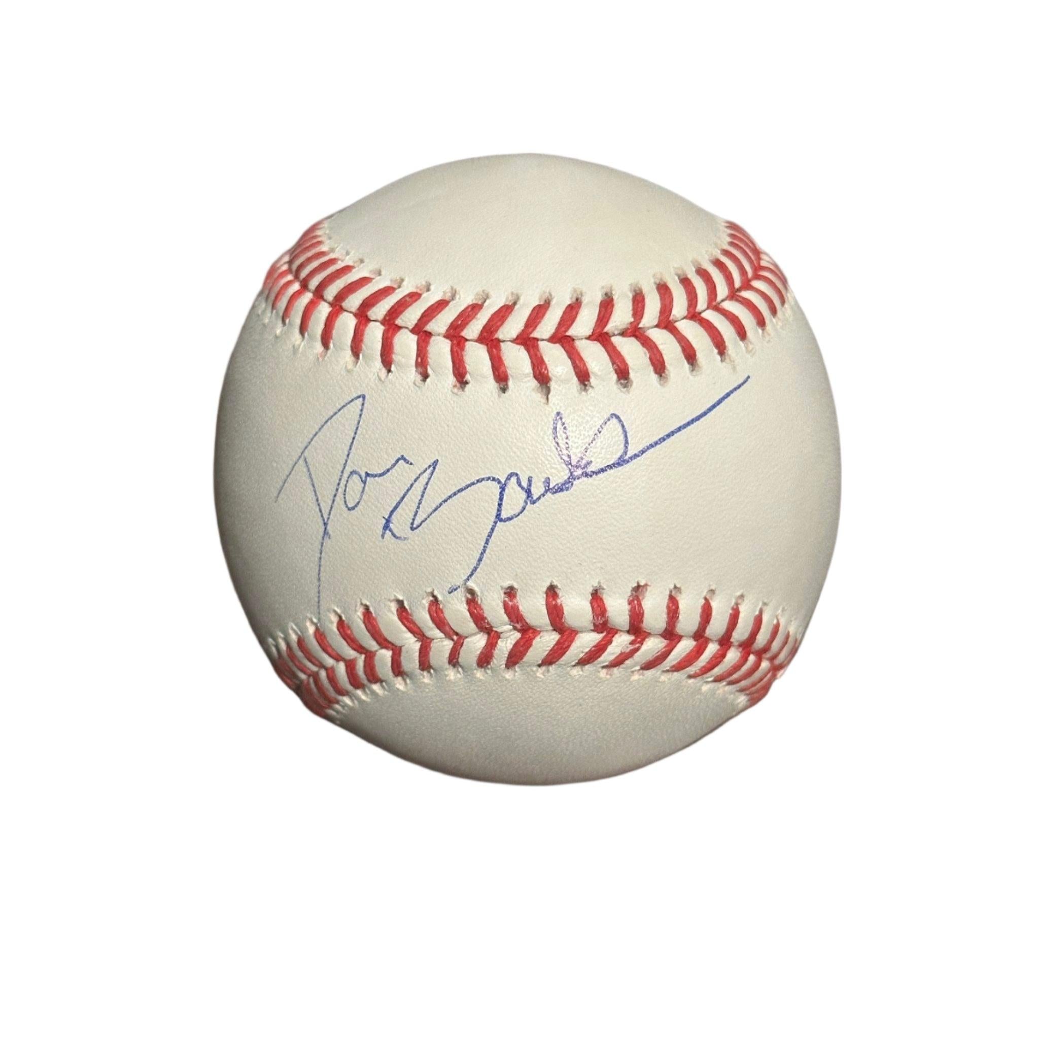 Dave Bautista Autographed Official MLB Baseball JSA COA-Right Off The Field