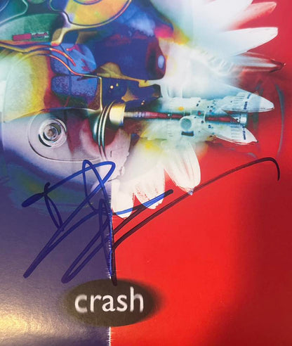 Dave Matthews Autographed Crash LP Vinyl JSA LOA Dave Matthews Band-Right Off The Field