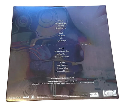 Dave Matthews Autographed Crash LP Vinyl JSA LOA Dave Matthews Band-Right Off The Field