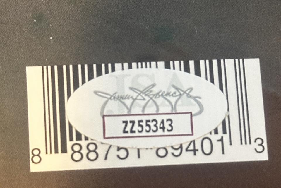 Dave Matthews Autographed Crash LP Vinyl JSA LOA Dave Matthews Band-Right Off The Field