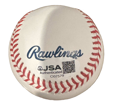Dave Winfield Autographed Hall of Fame Baseball Inscribed "HOF 2001" JSA COA-Right Off The Field