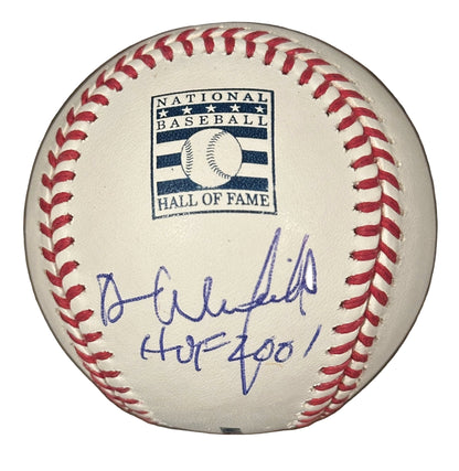 Dave Winfield Autographed Hall of Fame Baseball Inscribed "HOF 2001" JSA COA-Right Off The Field