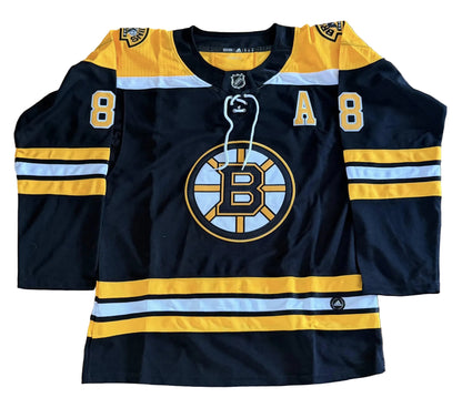 David Pastrnak Boston Bruins Jersey Size 54-Right Off The Field