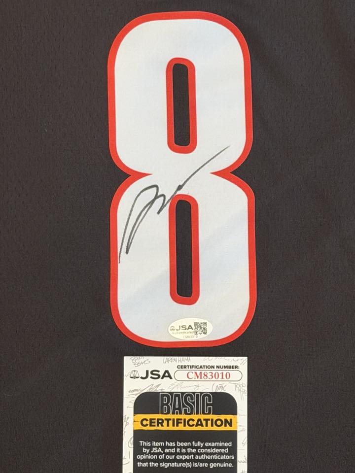 Deni Avdija Signed Autographed Portland Trail Blazers Jersey JSA COA-Right Off The Field