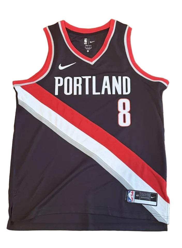 Deni Avdija Signed Autographed Portland Trail Blazers Jersey JSA COA-Right Off The Field