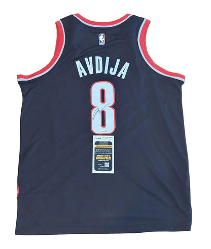 Deni Avdija Signed Autographed Portland Trail Blazers Jersey JSA COA-Right Off The Field