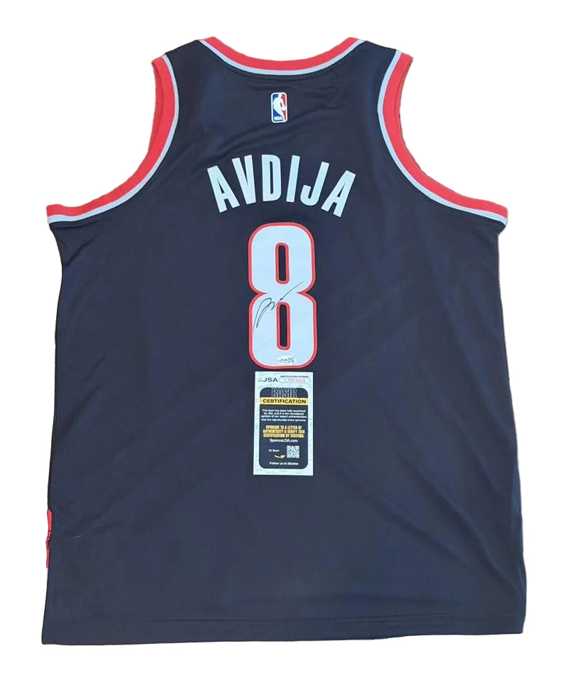 Deni Avdija Signed Autographed Portland Trail Blazers Jersey JSA COA-Right Off The Field