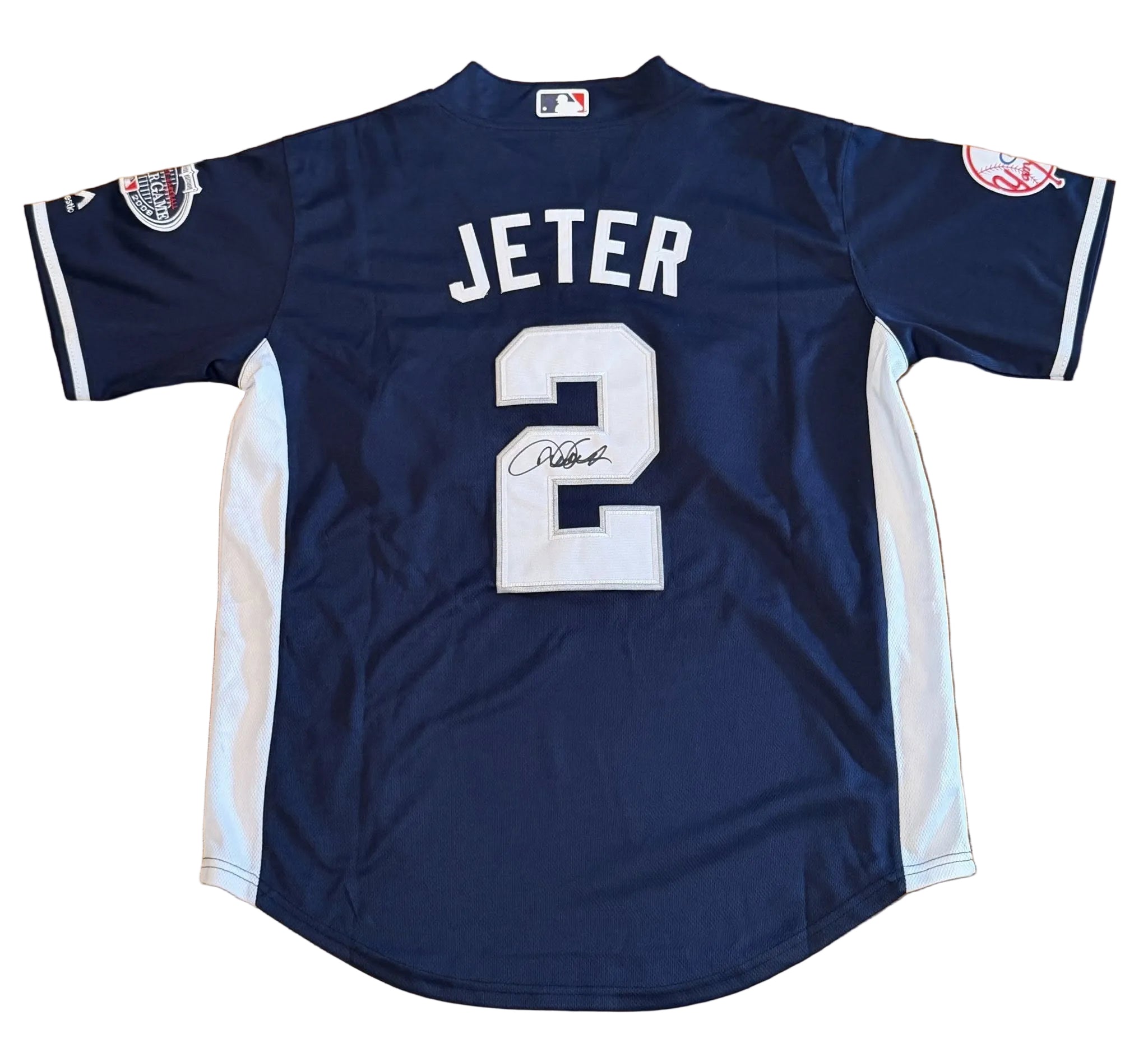 ヤンキース★ジーター★ユニフォーム★オールスター★2008年★限定★MLB★野球 Derek Jeter Autographed 2008 MLB All Star Jersey JSA LOA New York