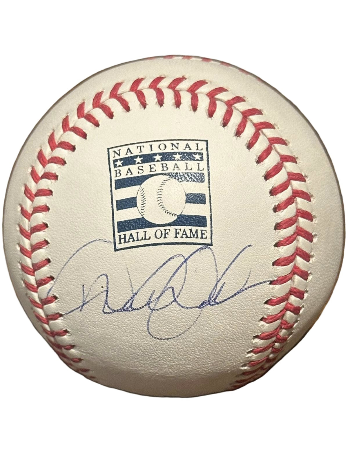 Derek Jeter Autographed Hall of Fame MLB Baseball JSA LOA New York Yankees-Right Off The Field