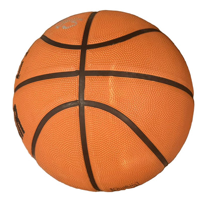 Dikembe Mutombo Autographed Spalding Basketball JSA LOA "HOF 15" Inscription-Right Off The Field