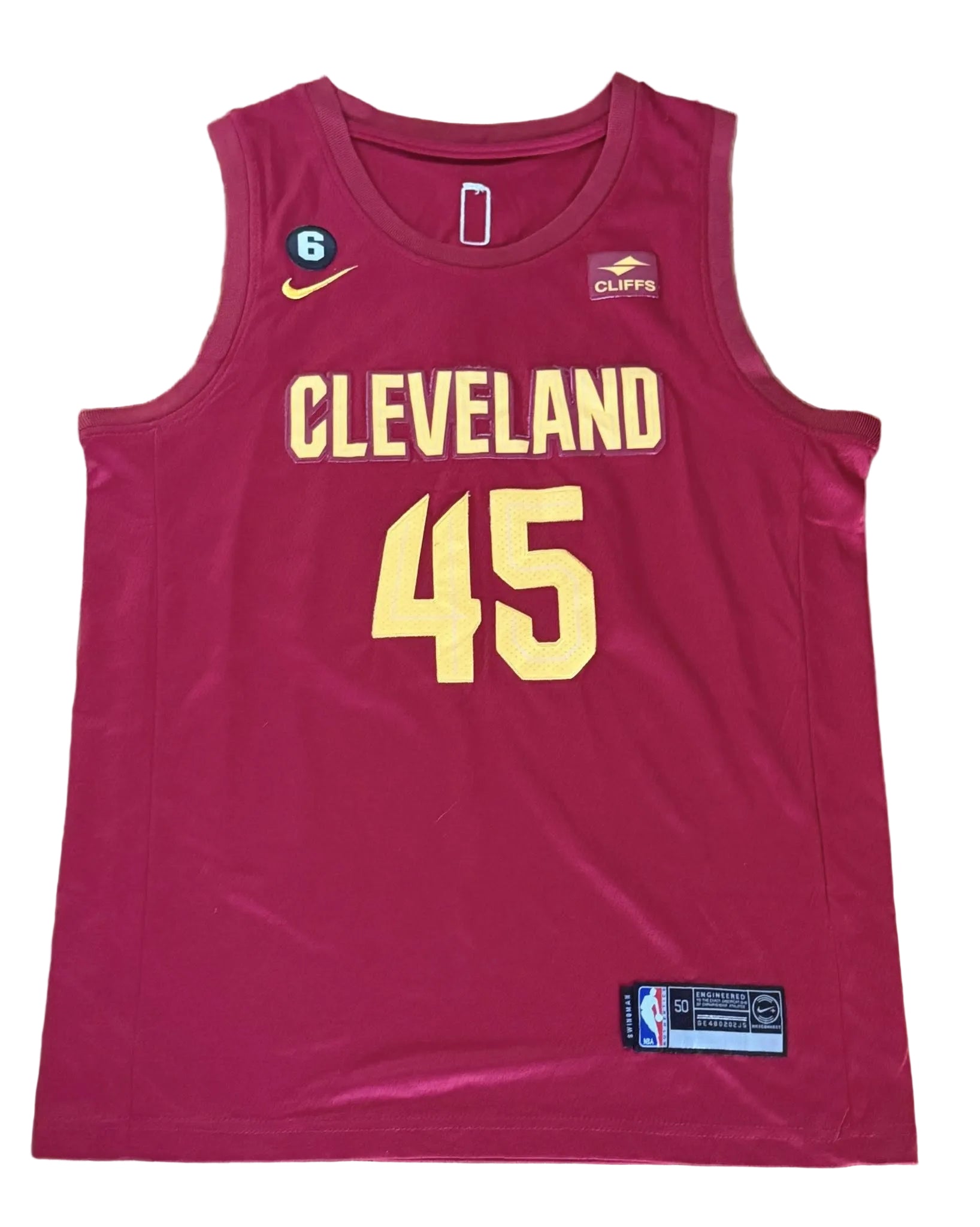 Donovan Mitchell Cleveland Cavaliers Jersey Size 50-Right Off The Field