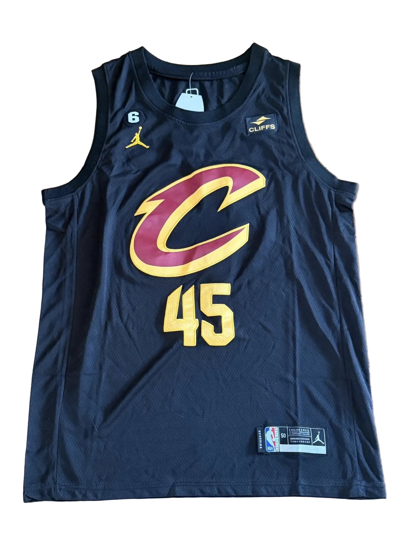 Donovan Mitchell Cleveland Cavaliers Jersey Size 50-Right Off The Field